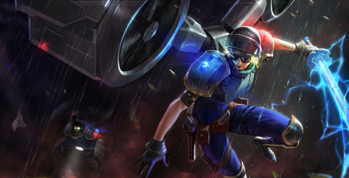 《英雄联盟LOL》未被封号玩家送防爆天使皮肤